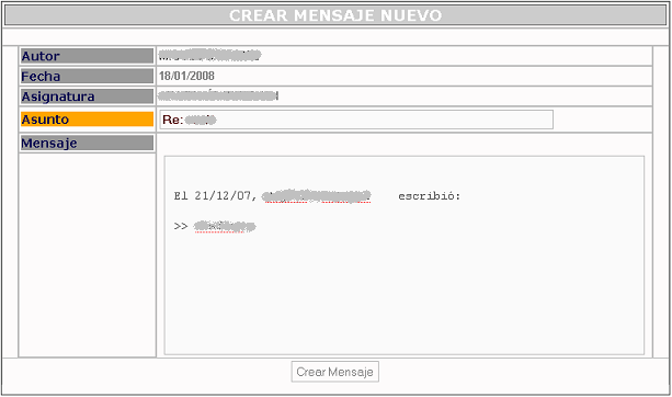 Responder mensajes